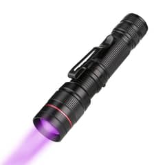 Zoomable Led UV Flashlight Torch Ultra Violet Light UV 395nm 0