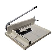 Paper cutting machine. Heavy Duty Manual (Used) 0