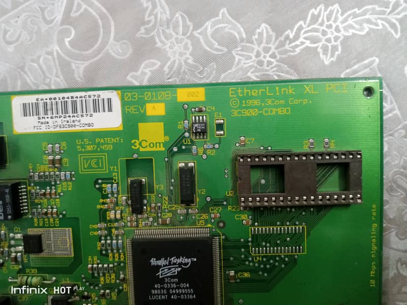 3COM 3C900-COMBO EtherLink XL Combo PCI Network Adapter Card 2