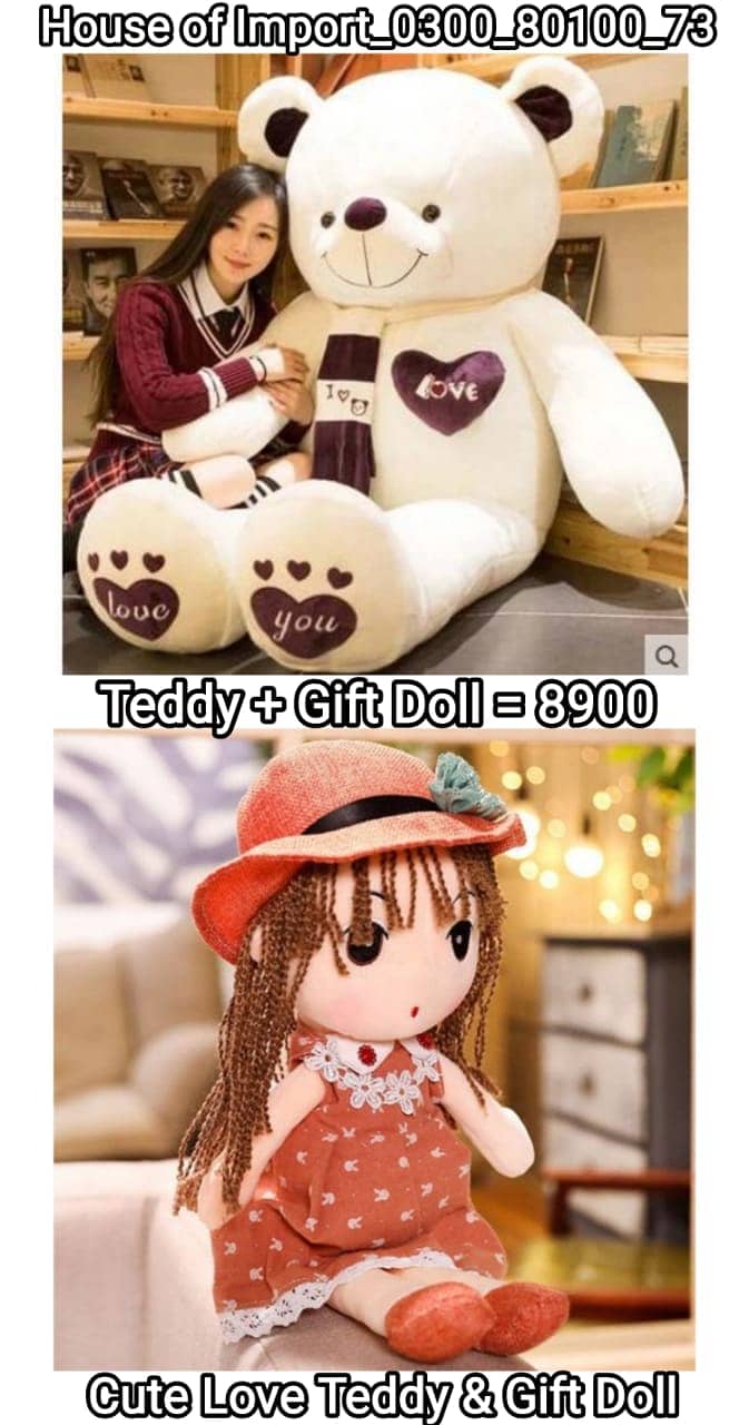 Soft Teddy Bear stuff toy for kids doll  teddy bear 03008010073 13