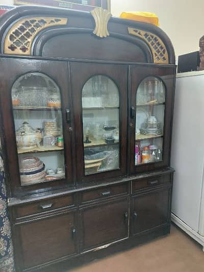 crockery  show case