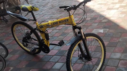 Land Rover Folding Cycle size 26 Delivery availble 03005532088 0