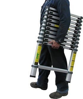 Telescopic Ladder Aluminum Alloy Folding A Shape 4.4 METER