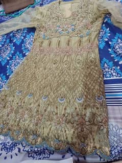 short frock with heavy work condition 10/9