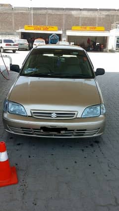 Suzuki Cultus. Original Registration, File number plates in hand