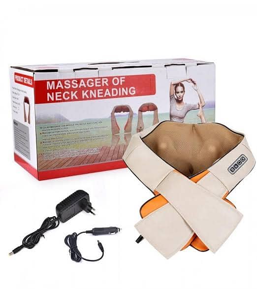 Neck Kneading Massager For Car & Home Use 0