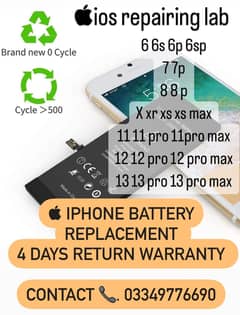 Iphone battery 6 7 plus 8 plus x xs mx xr 11pro max 12 pro max 13 mini 0
