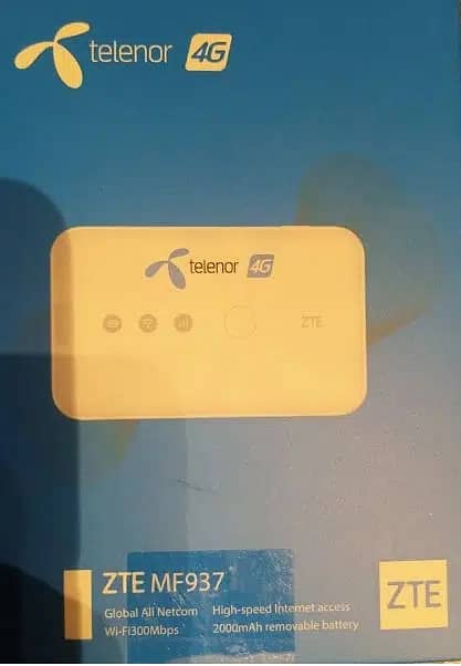 Telenor Internet Device 4G ZTE 0