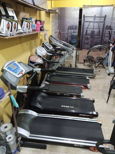 Used exercise cycle treadmill home gym for sale in karachi 2