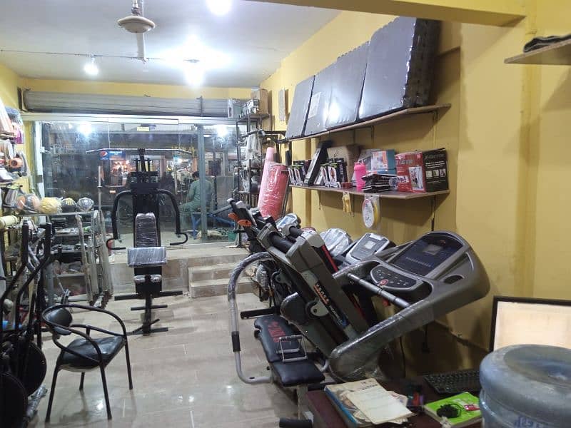 Used exercise cycle treadmill home gym for sale in karachi 3