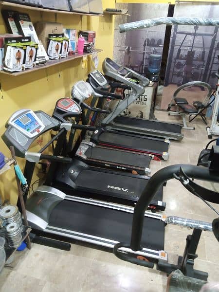 Used exercise cycle treadmill home gym for sale in karachi 8