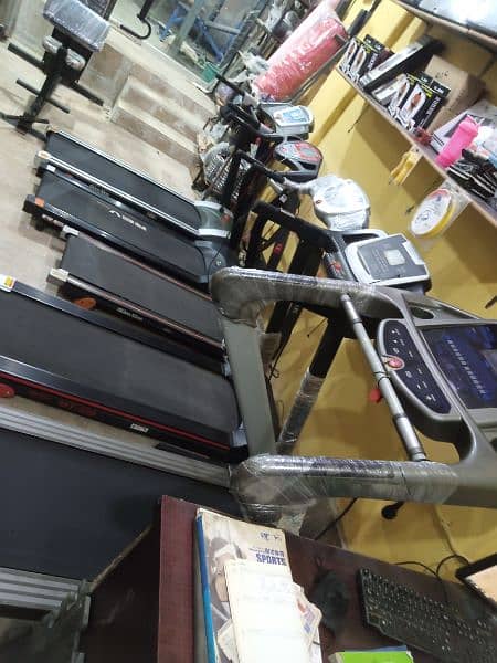 Used exercise cycle treadmill home gym for sale in karachi 9