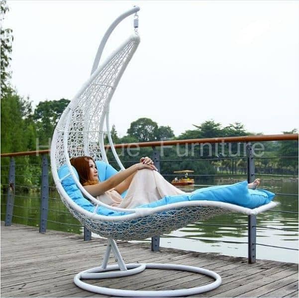 Hanging Swing Chair With And Withour Stand Read Description Please 11