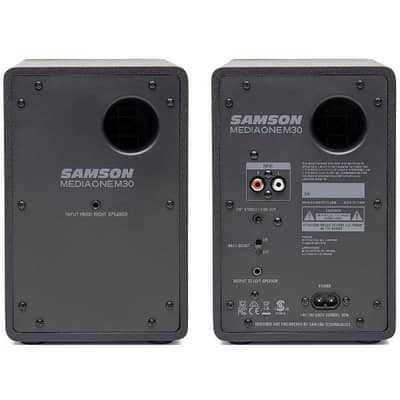 Samson MediaOne M30 Powered Studio Monitors 1