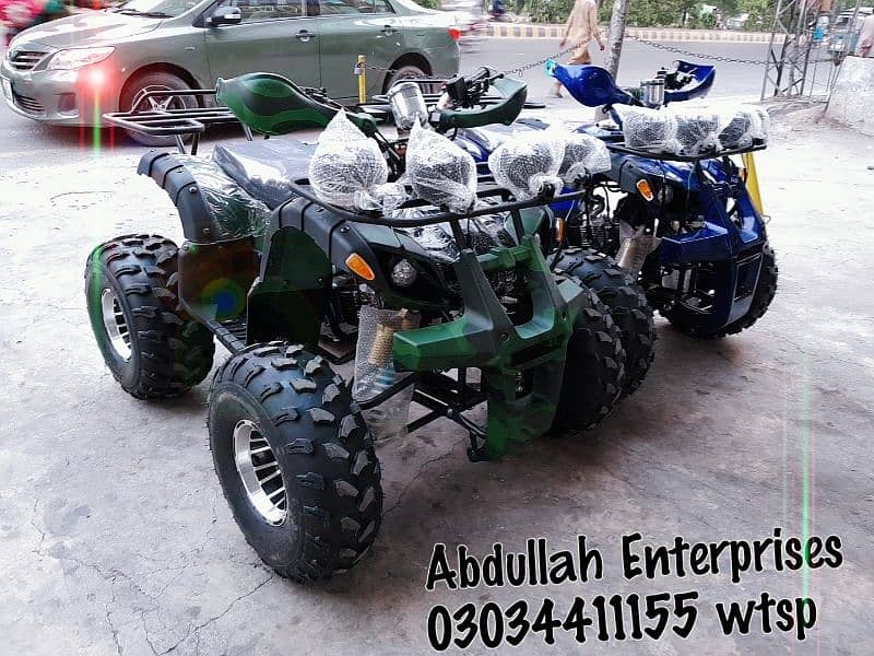 Abdullah Enterprises whole seller atv quad 4wheels delivery all Pk 5