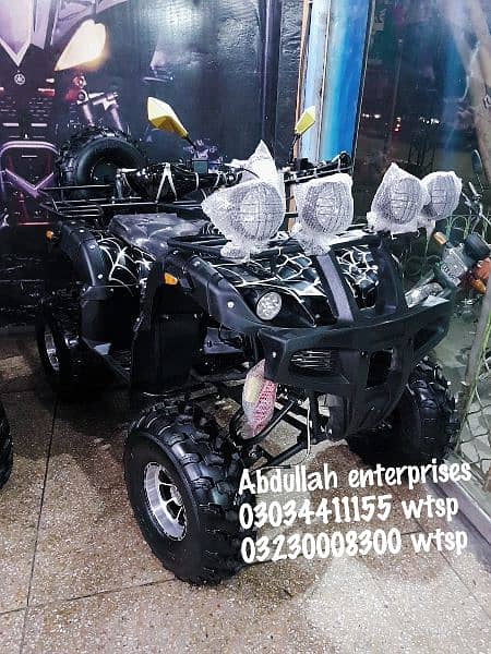 Abdullah Enterprises whole seller atv quad 4wheels delivery all Pk 14