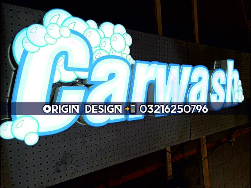 3D, LED, Acrylic, Metal, Stainless Steel12, Panaflex, Sign Board Maker 6