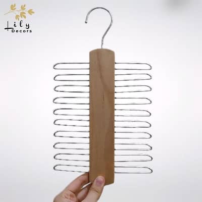Wooden Ties Hanger (IMPORTED)