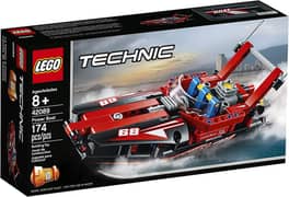 LEGO Technic Power Boat 42089 Building Kit.