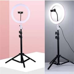 33cm ring light with stand, bluetooth mic airpods PRO 2