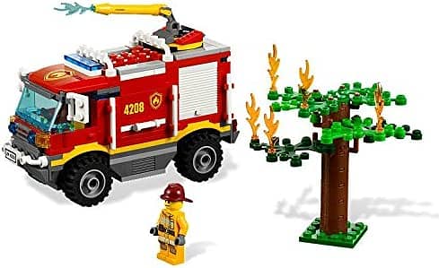 LEGO City 4X4 Fire Truck 4208 1