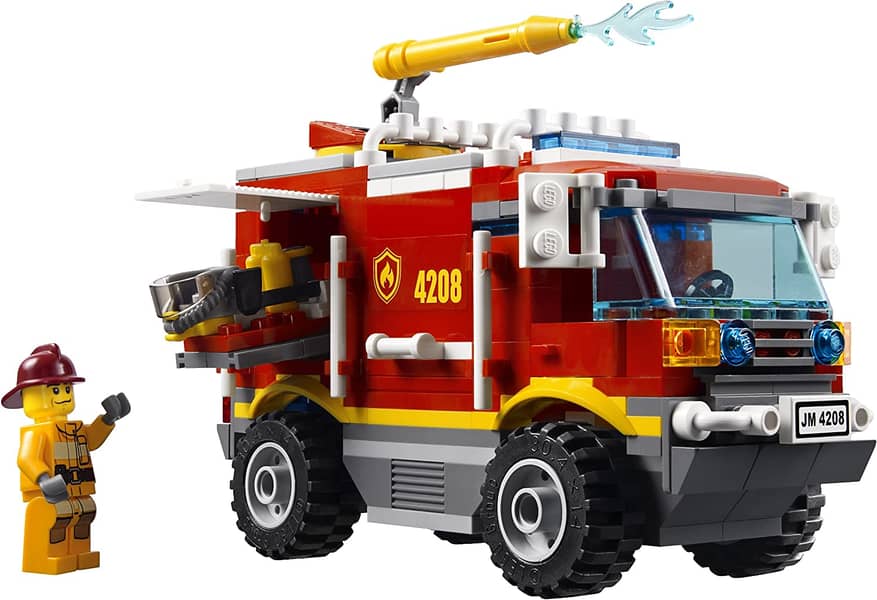 LEGO City 4X4 Fire Truck 4208 2