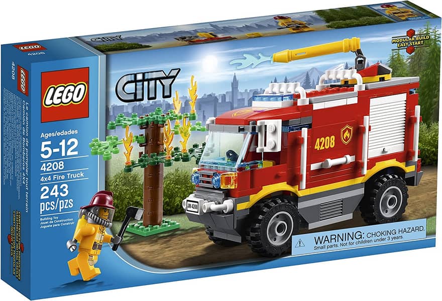 LEGO City 4X4 Fire Truck 4208 3