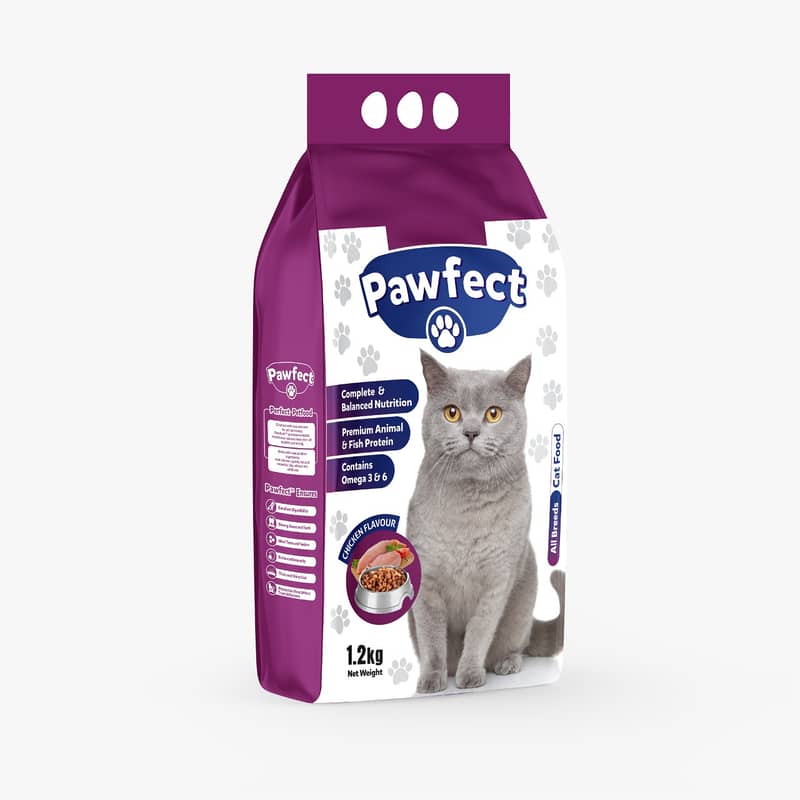 Fluffy cat food Pawfect Pet nosh Nourvet dog food cat litter supplies 2