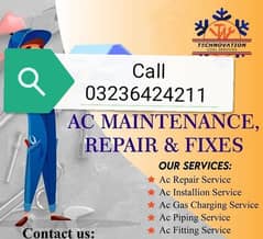 service repairing fitting gas filling