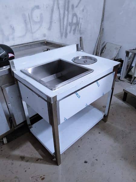 Deep Fryer Double Tank With Chipdam 1