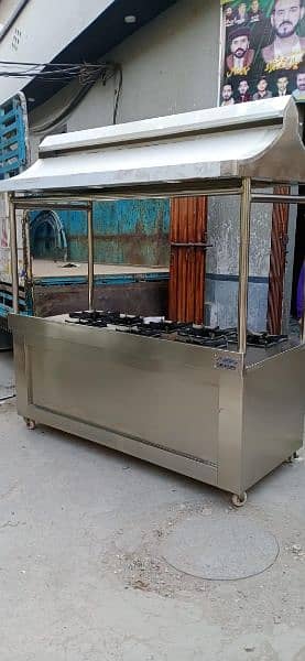 Deep Fryer Double Tank With Chipdam 7