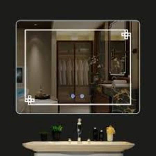 LED Mirror/Bathroom Vanity Mirror/Looking Glass with Touch Sensor LED 2