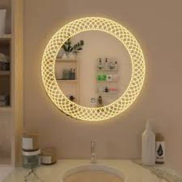 LED Mirror/Bathroom Vanity Mirror/Looking Glass with Touch Sensor LED 4