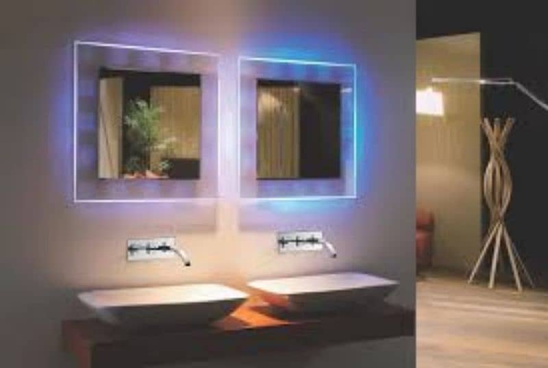 LED Mirror/Bathroom Vanity Mirror/Looking Glass with Touch Sensor LED 5