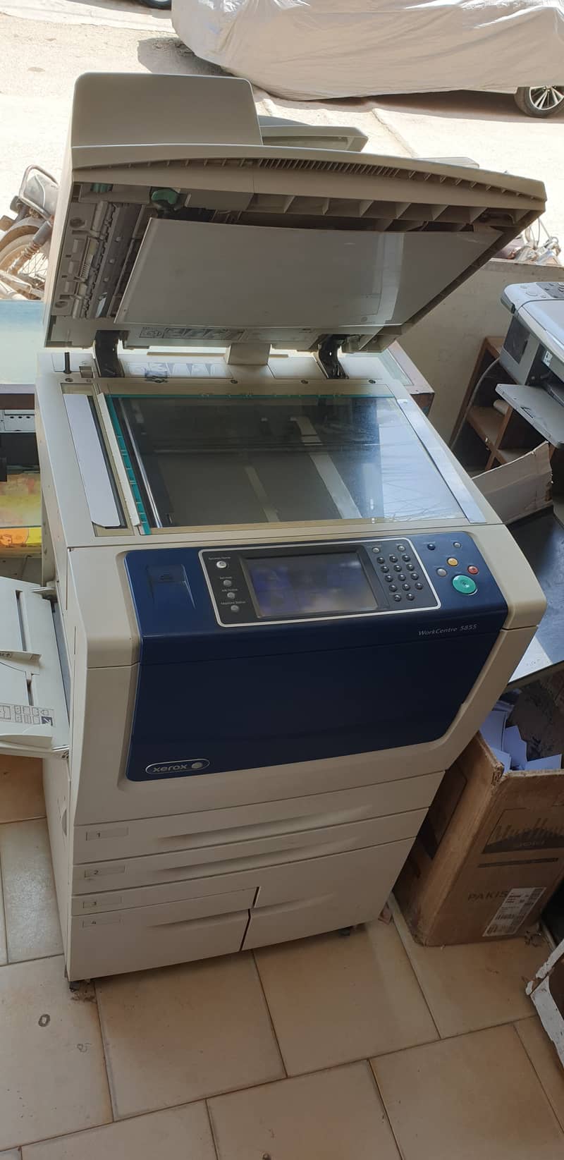 Xerox 5855 recondtion cpier for sale 1