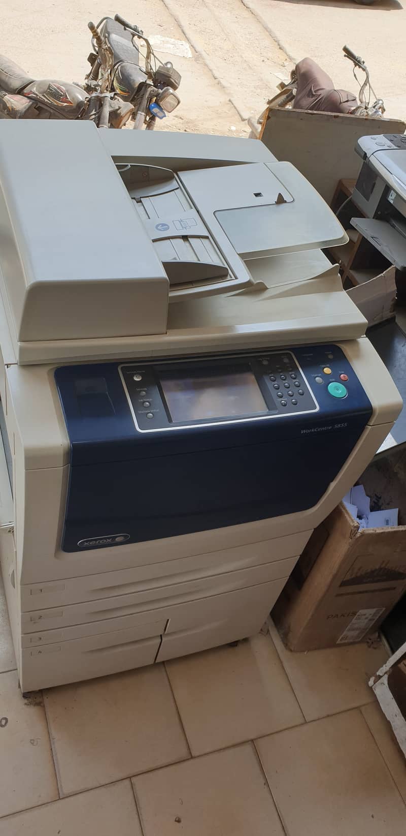 Xerox 5855 recondtion cpier for sale 2