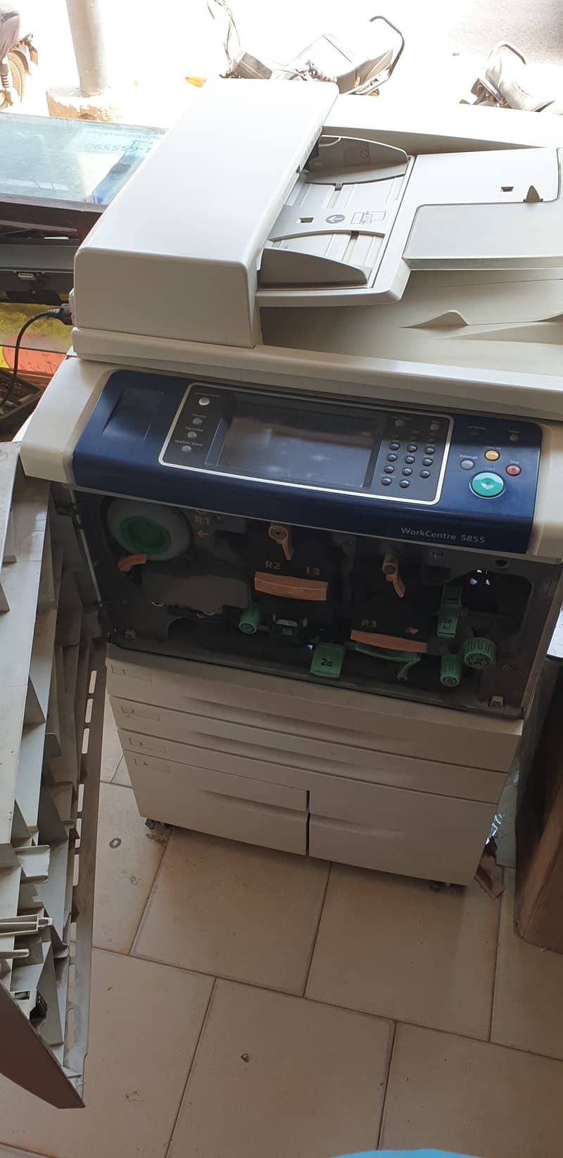 Xerox 5855 recondtion cpier for sale 3