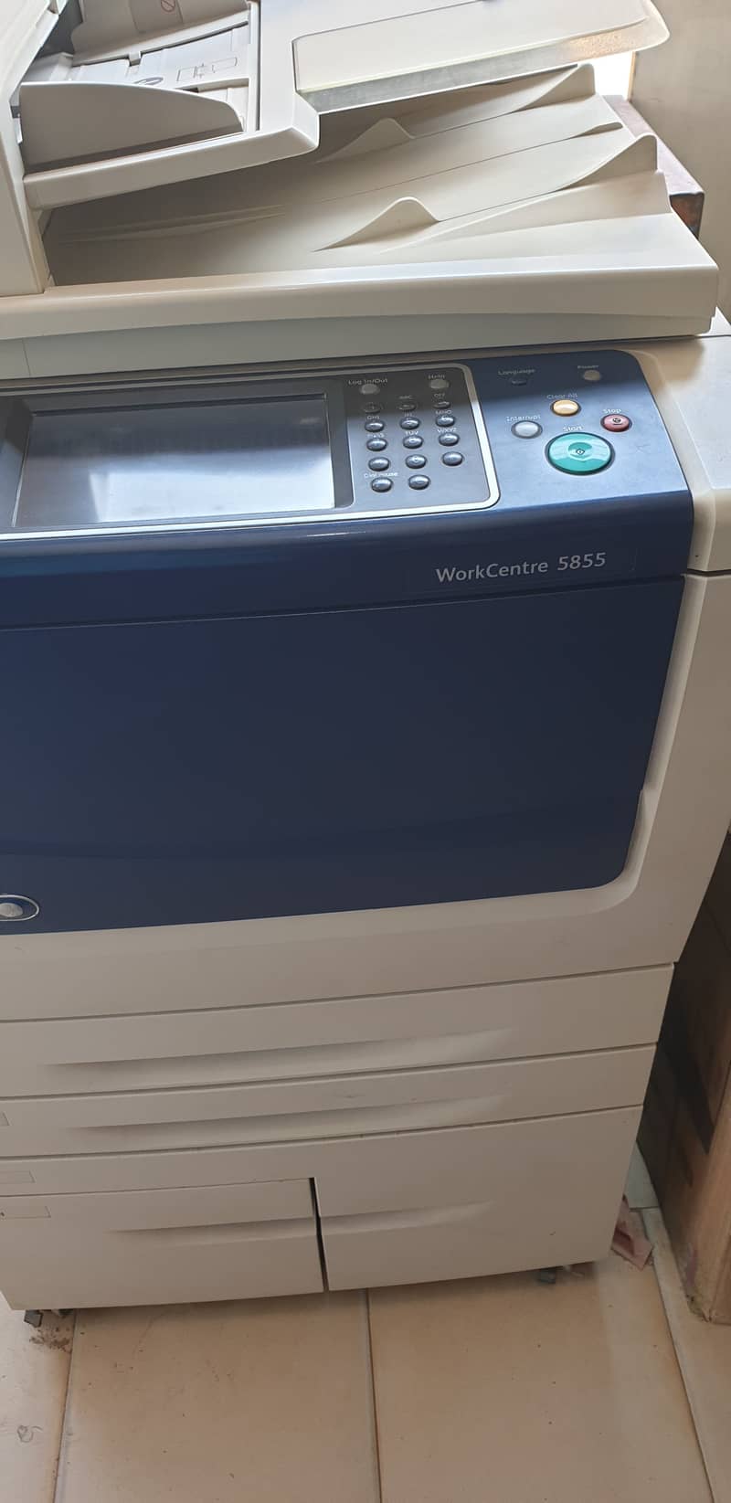 Xerox 5855 recondtion cpier for sale 5