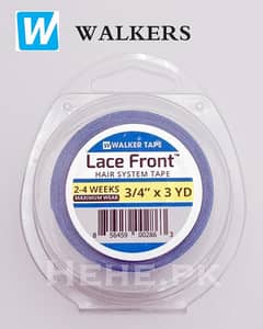 Lace Front Tape 12 Yard Walkers for Hair System | Blue roll big