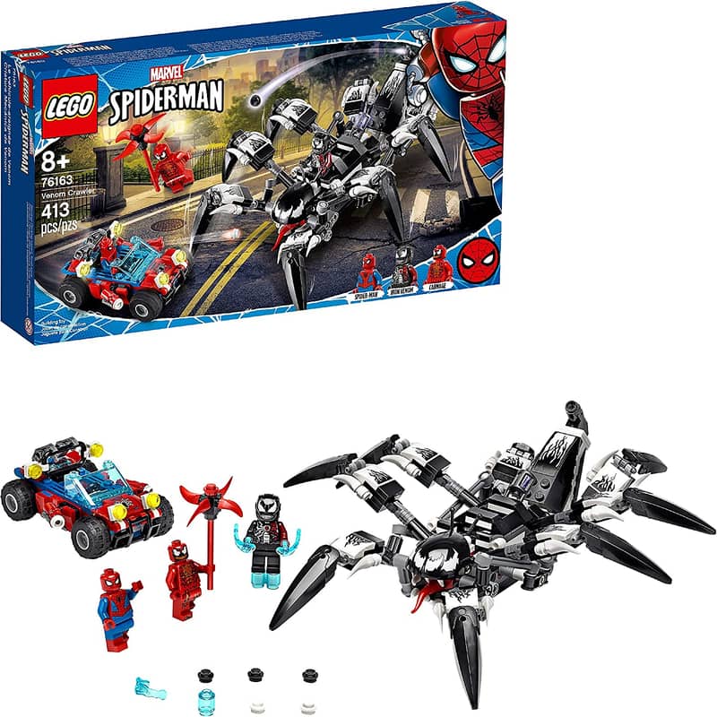 Lego Marvel Spider Man Avengers Venom Crawler 76163. 1