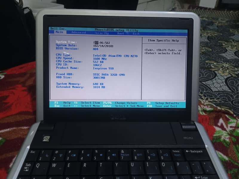FIXED PRICE (HARD DISK FAULTY) Dell Mini Laptop in Excellent Condition 10