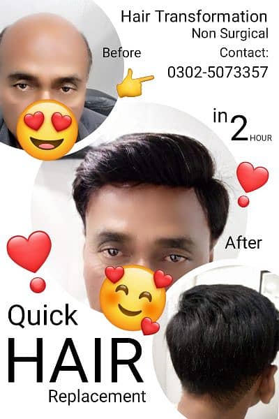 hair wig for men 2