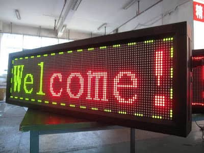 Led Moving Display board P10 & Led Flasher Board 1