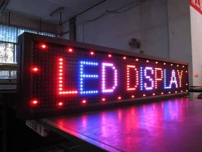 Led Moving Display board P10 & Led Flasher Board 4