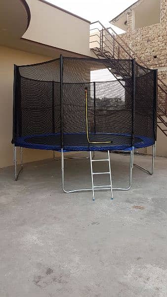 Trampoline |Jumping Pad | Round Trampoline | Kids Toy|With safety net 17