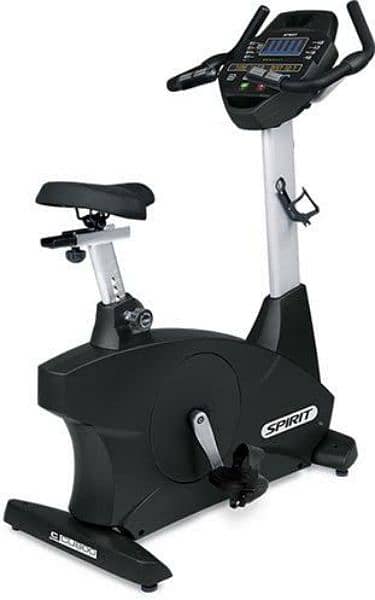 Spirit Fitness USA CU800 Upright Bike Fitness Equipment 0