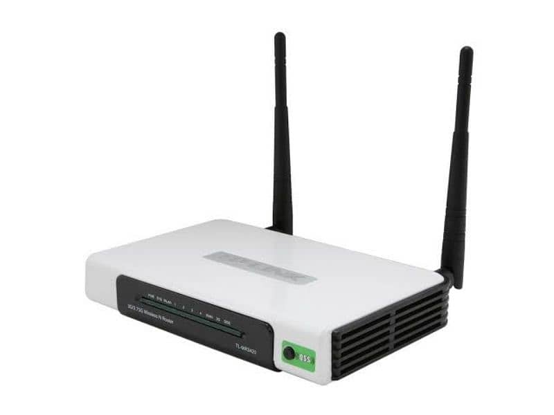 Tplink Wifi Double 2 Antenna Router  With Good Feature 3