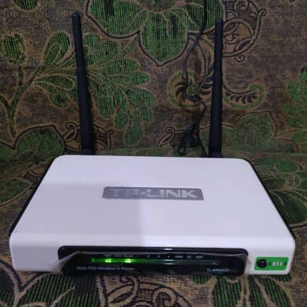 Tplink Wifi Double 2 Antenna Router  With Good Feature 4