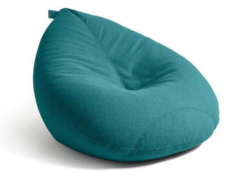 Plain & Emoji Bean Bags_chair_furniture for office use . . 2