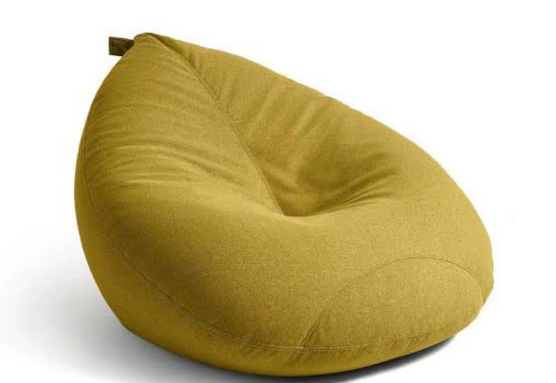 Plain & Emoji Bean Bags_chair_furniture for office use . . 4